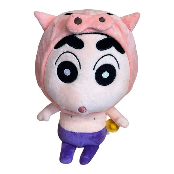 unbranded Other - Crayon Shin-chan Ichiban Buri Buri Zaemon Doll Plush Toy US Seller ShinChan